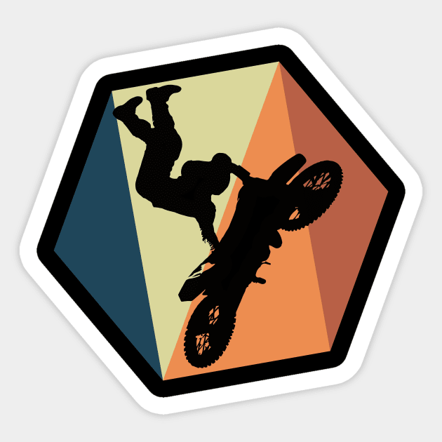Motocross Jump | MX Enduro Motorsport Dirt Bike Sticker by DesignatedDesigner